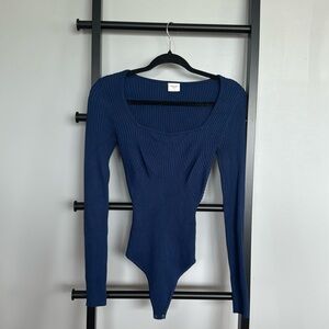 Abercrombie & Fitch Bodysuit, Royal Blue